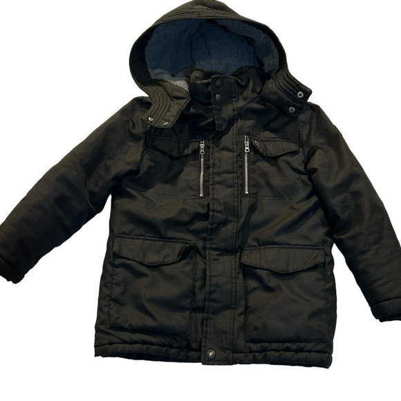 Calvin Klein Jeans Black Insulated Winter Coat 7
